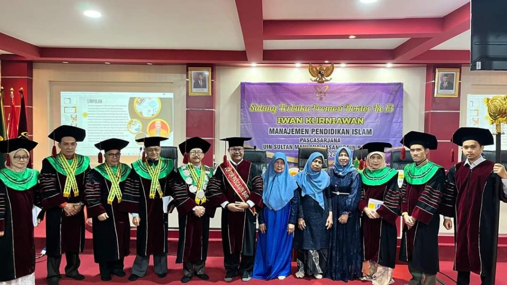 UIN SMH BANTEN MENGGELAR SIDANG PROMOSI DOKTOR