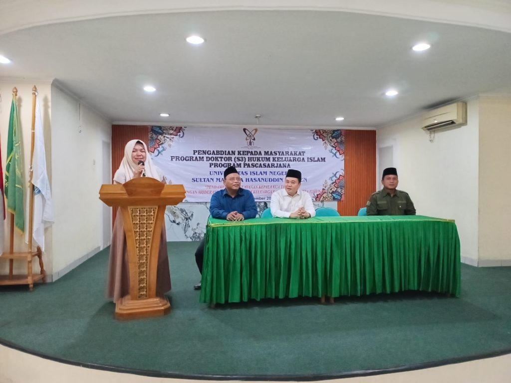 Kegiatan Pengabdian Kepada Masyarakat: Pendampingan Moderasi Beragama untuk Keluarga Sakinah di Jakarta Timur