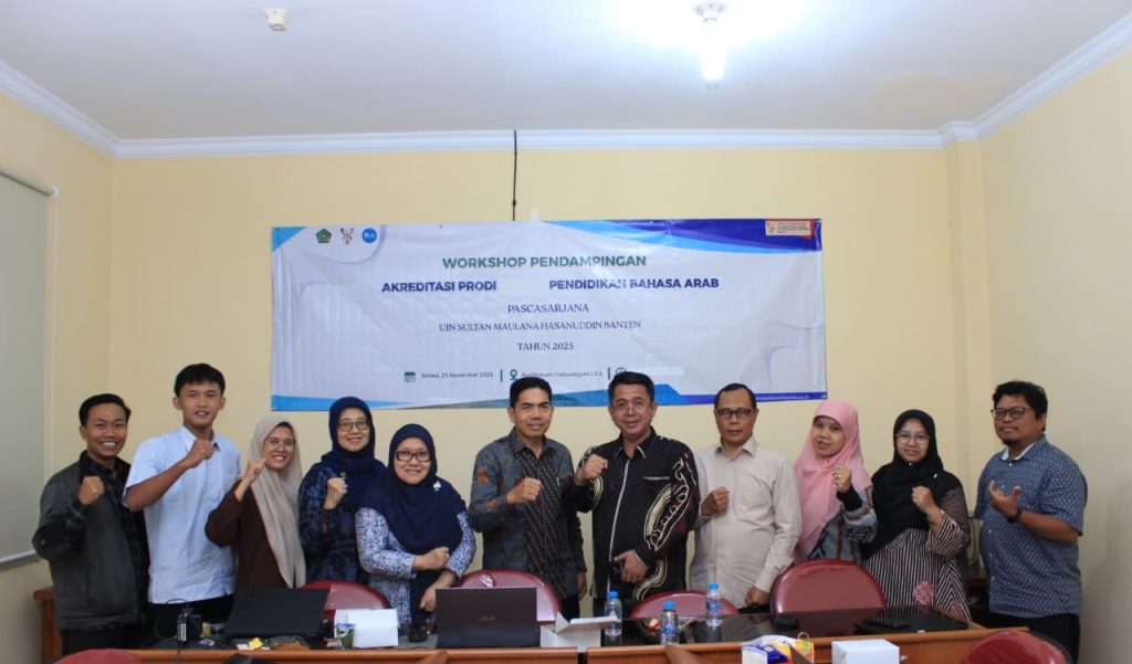 Perkuat Tata Kelola dan Mutu Akademik, Pascasarjana UIN Banten Gelar Workshop Akreditasi Pendidikan Bahasa Arab