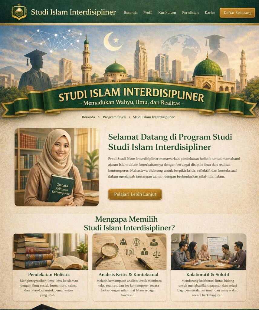 Studi Islam Interdisipliner