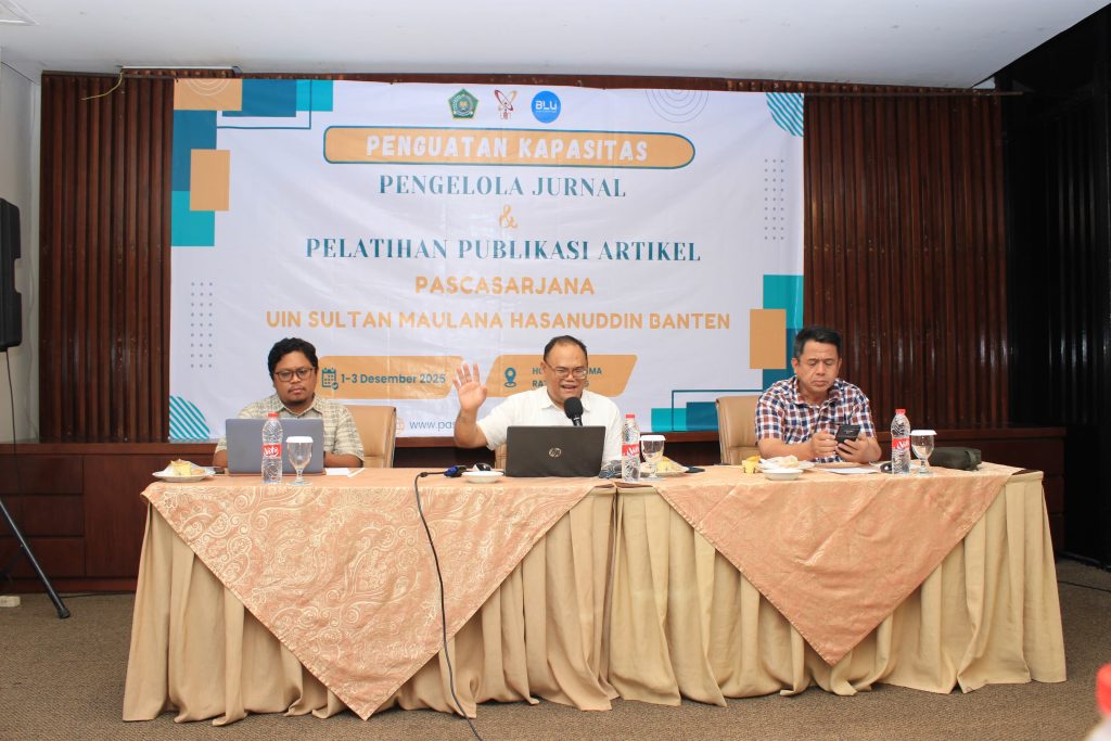 Pascasarjana UIN SMH Banten Pacu Kualitas Penulisan dan Publikasi Artike Lewat Pelatihan Intensif